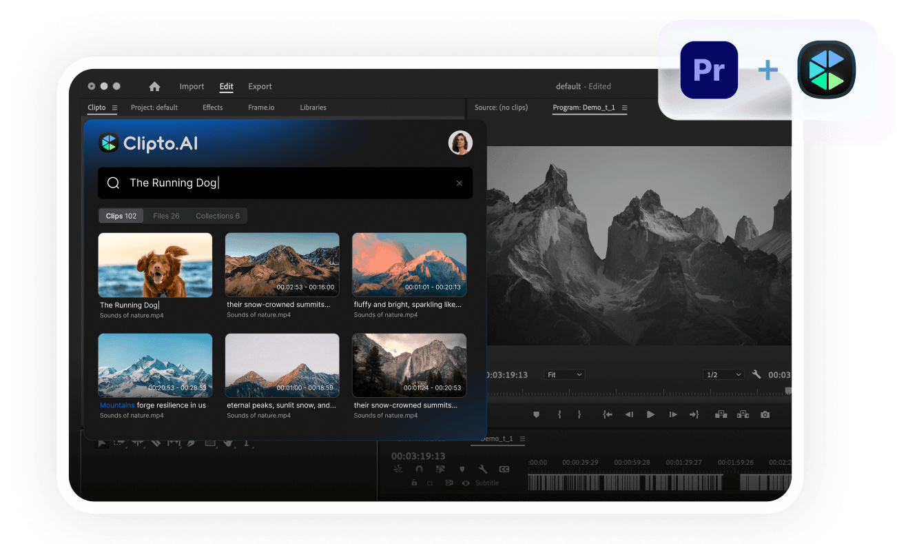 Premiere integration preview