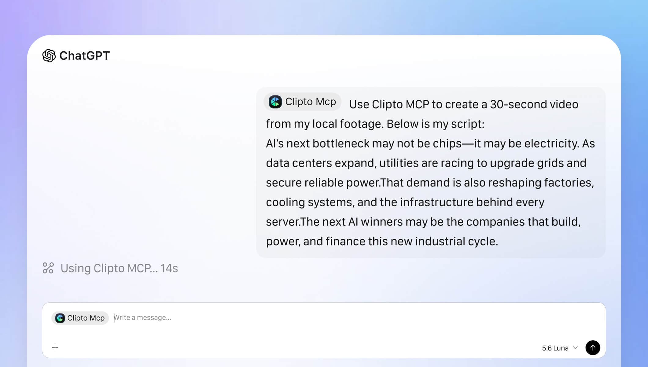 ChatGPT step 3 preview